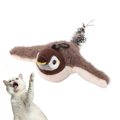 Chirping And Flapping Bird Cat Toy