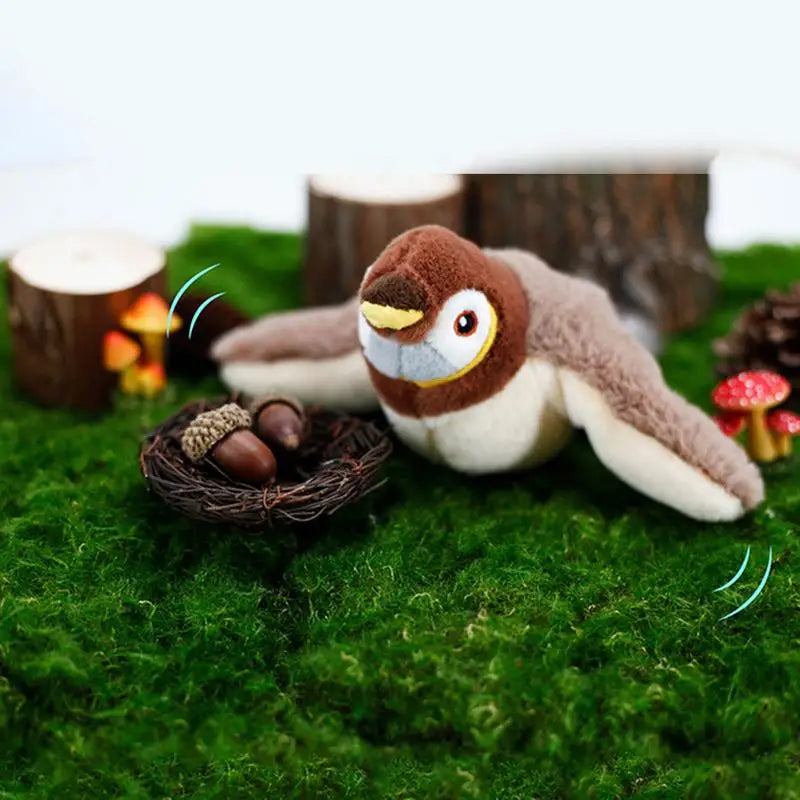 Chirping And Flapping Bird Cat Toy