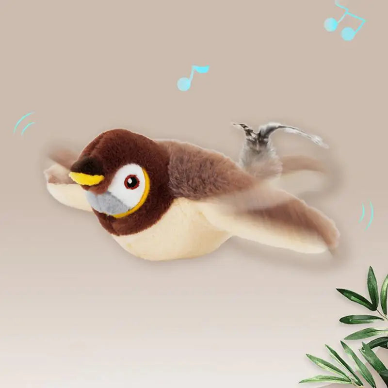 Chirping And Flapping Bird Cat Toy