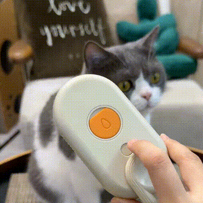 Catcare® Caring steam brush for your cat.